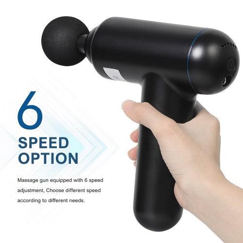 Handheld Massage Gun Deep Tissue Muscle Neck Back Massager for Muscle Therapy Pain Relief with 4 Massage Heads - Toytexx Handheld Massage Gun Deep Tissue Muscle Neck Back Massager for Muscle Therapy Pain Relief with 4 Massage Heads - Toytexx
